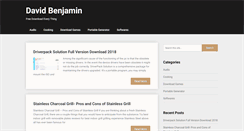 Desktop Screenshot of davidebenjamin.com
